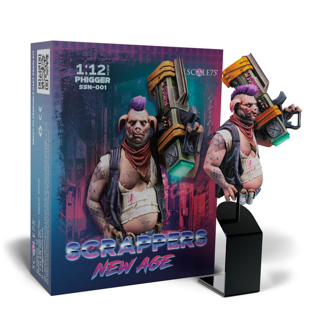 PREORDER Scale 75 - Busts - New Age Scrappers - Phigger 1:12