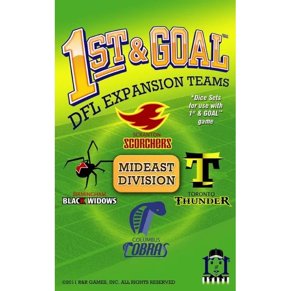 PREORDER 1ST & Goal Mideast Division Board Game