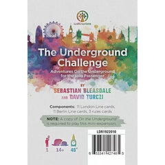 PREORDER The Underground Challenge: London / Berlin