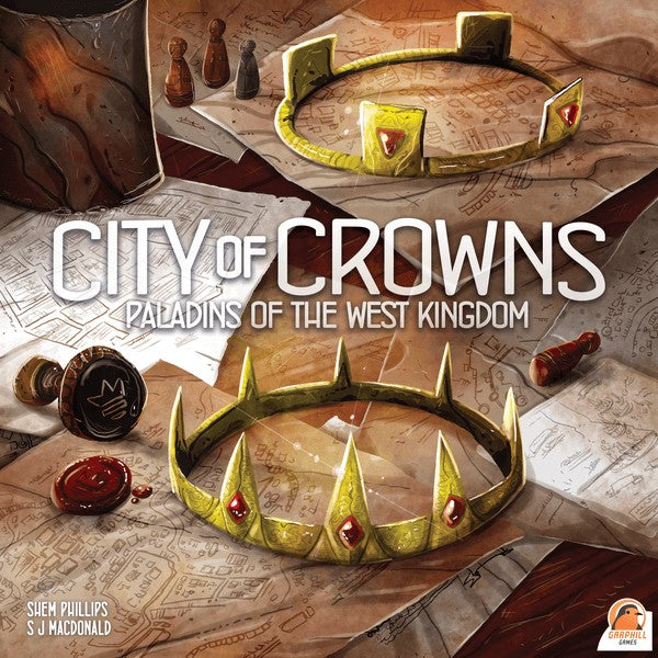 Paladins of the Western Kingdom - City of Crowns Board Game