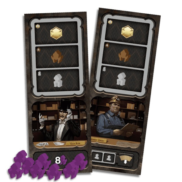 Barrage: Executive Officer A + Set of 8 Purple Machineries