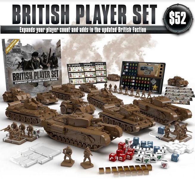 PREORDER Company of Heroes 2e: British Player Set