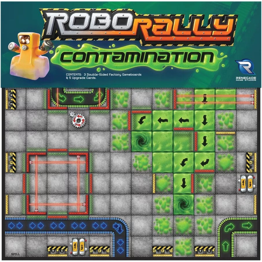 PREORDER Robo Rally - Contamination Expansion