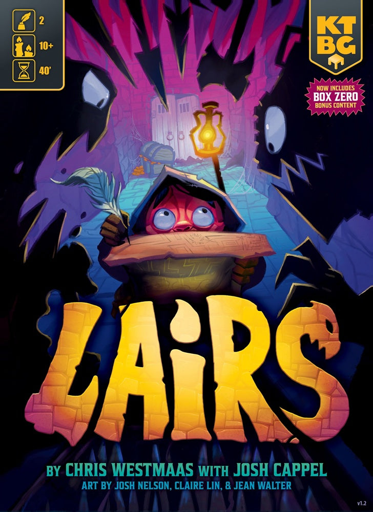 PREORDER Lairs 1.2 - Standard Game and Box Zero