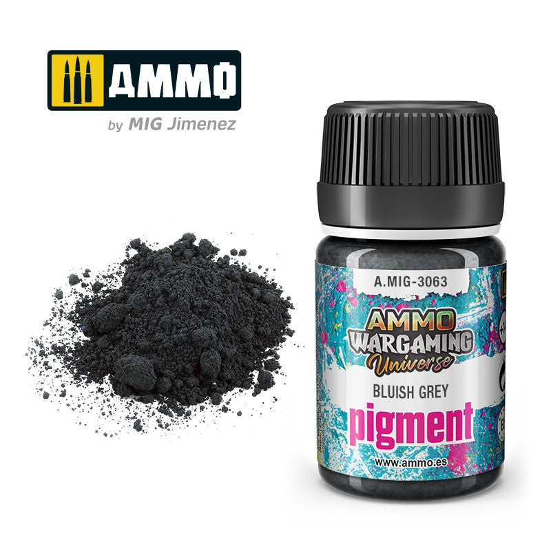 PREORDER Ammo by MIG - Pigments - Bluish Grey 35ml