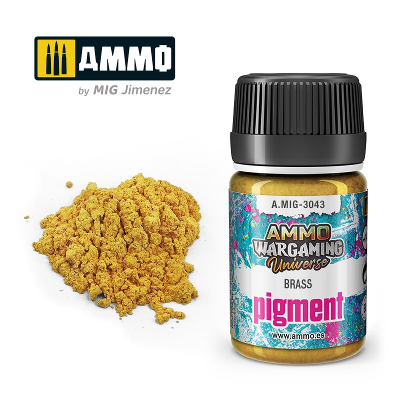 PREORDER Ammo by MIG - Pigments - Brass 35ml