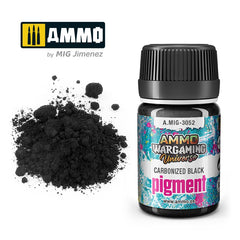 PREORDER Ammo by MIG - Pigments - Carbonized Black 35ml