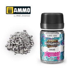 PREORDER Ammo by MIG - Pigments - Chrome 35ml