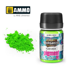 PREORDER Ammo by MIG - Pigments - Fluor Green 35ml