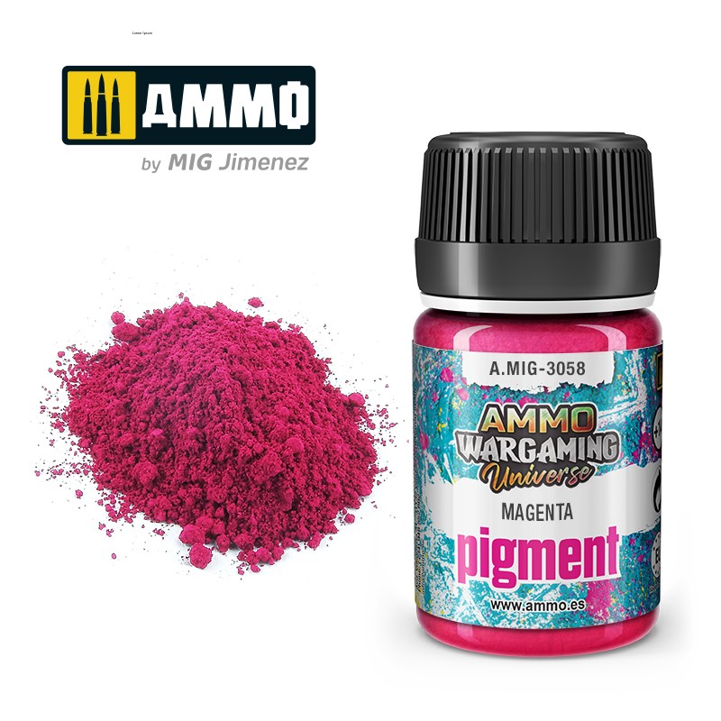 PREORDER Ammo by MIG - Pigments - Magenta 35ml