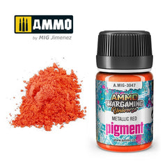PREORDER Ammo by MIG - Pigments - Metallic Red 35ml
