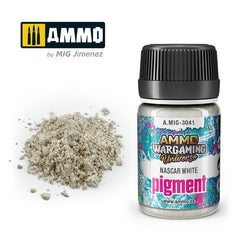 PREORDER Ammo by MIG - Pigments - Nascar White 35ml