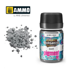 PREORDER Ammo by MIG - Pigments - Silver 35ml
