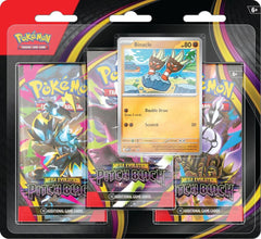 PREORDER Pokemon TCG Mega Evolutions 5 Pitch Black Three Booster Blister