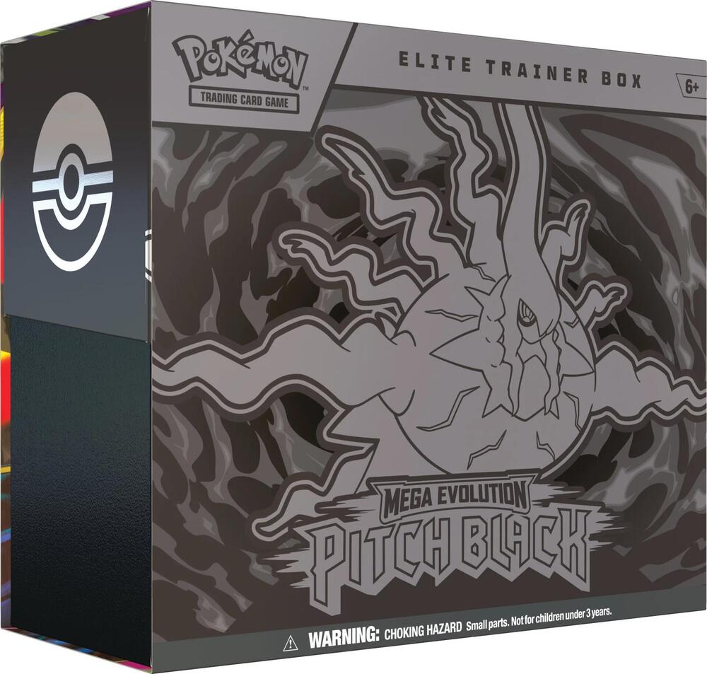 Pokemon TCG Mega Evolutions 5 Pitch Black Elite Trainer Box