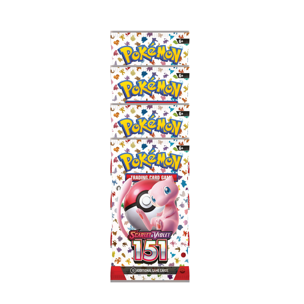 Pokemon Scarlet & Violet 151 Booster Packs x4