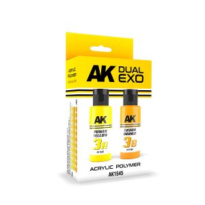 PREORDER AK Interactive - Power Yellow & Fusion Orange Dual Exo Set