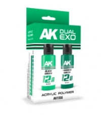 PREORDER AK Interactive - Alien Green & Viridian Green Dual Exo Set