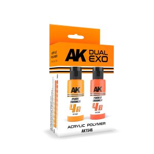 PREORDER AK Interactive - Pure Orange & Faded Orange Dual Exo Set