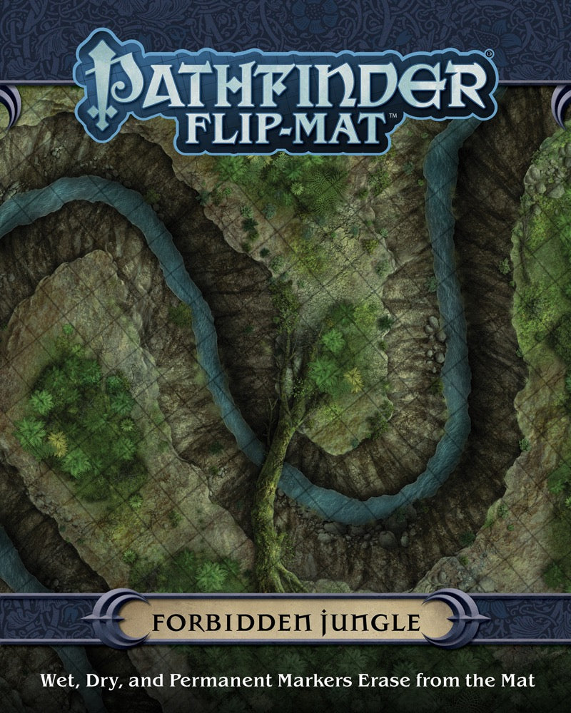 Pathfinder Accessories: Flip Mat Forbidden Jungle