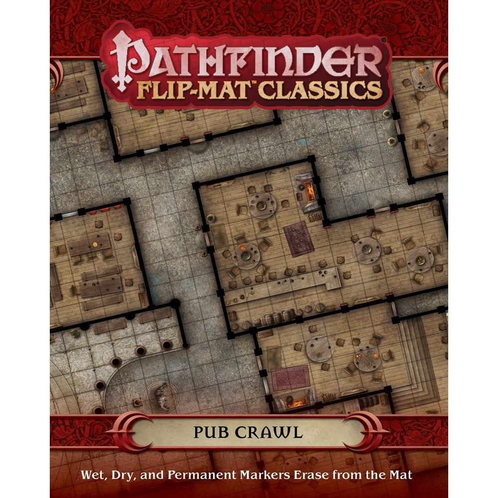 Pathfinder Accessories: Flip Mat Classics Pub Crawl