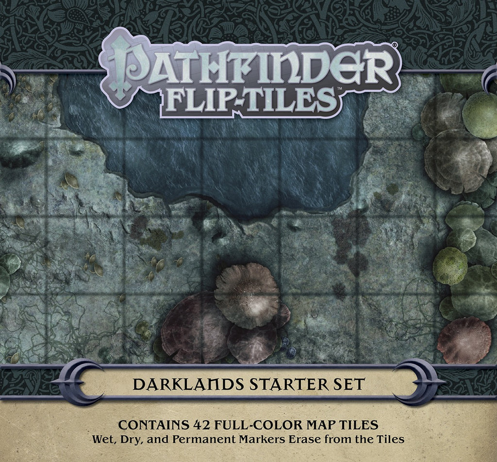 PREORDER Pathfinder Accessories: Flip-Tiles: Darklands Starter Set