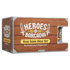 PREORDER Heroes of Barcadia Base Game Glass Set