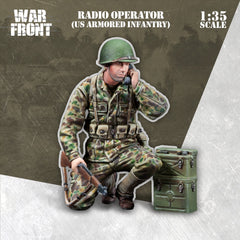 PREORDER Scale 75 - Figures - Warfront - Radio Operator Us Armored Infantry 35mm