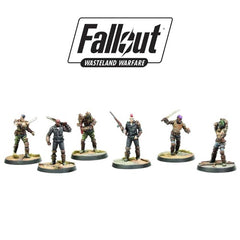 Fallout Wasteland Warfare - Raiders Psychos and Scavvers