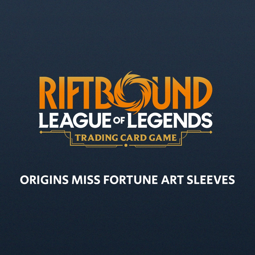 PREORDER Riftbound: League of Legends TCG ? Sleeves ? Set One: Origins ? Miss Fortune