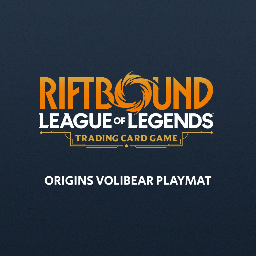 Riftbound: League of Legends TCG ? Playmat ? Set One: Origins ? Volibear