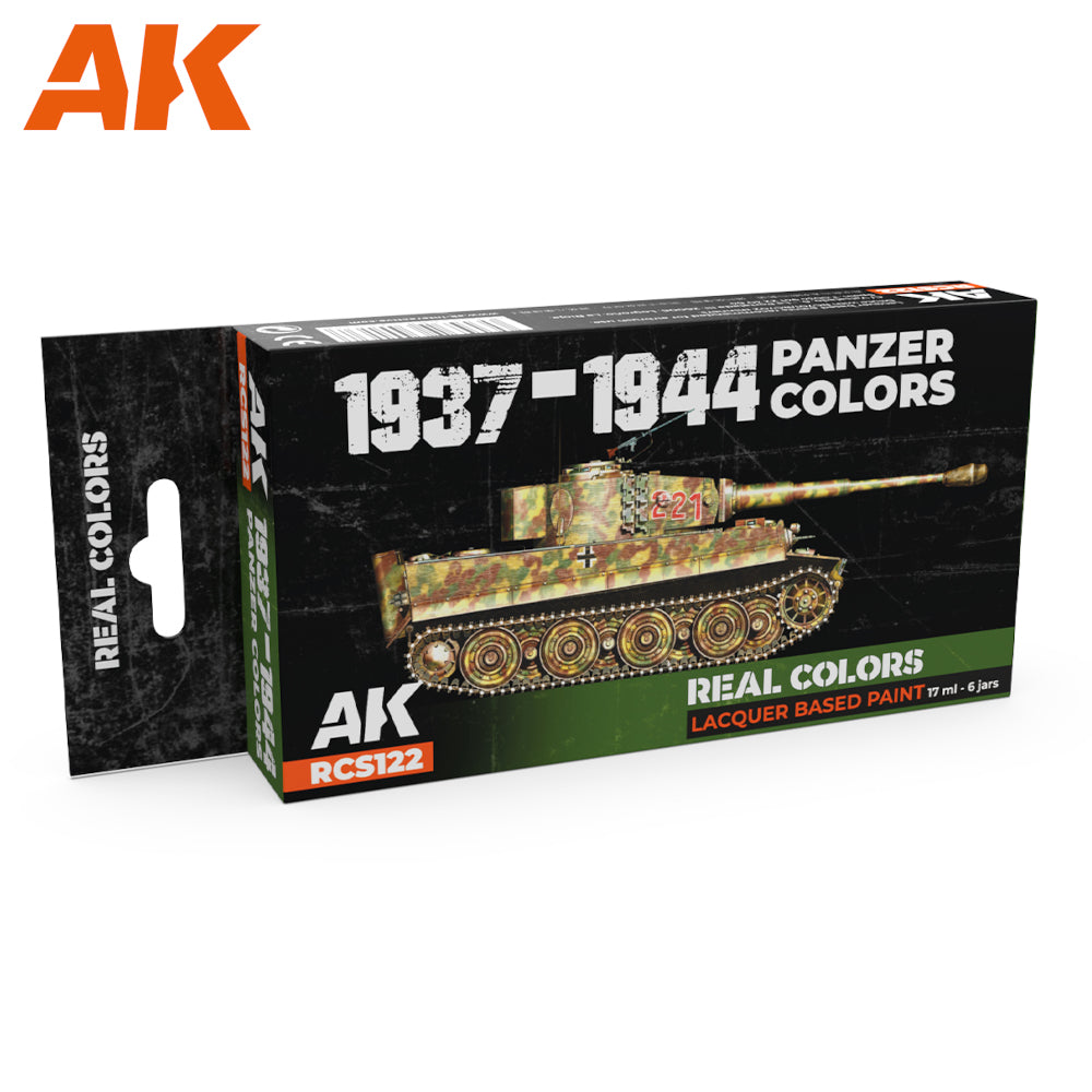 PREORDER AK Interactive - Real Colours -1937-1944 Panzer Colors Set