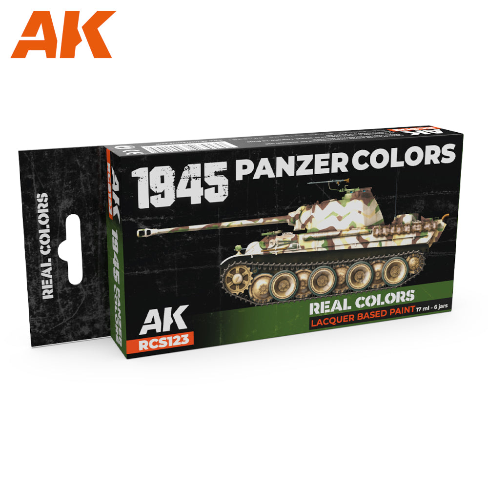 PREORDER AK Interactive - Real Colours -1945 Panzer Colors Set