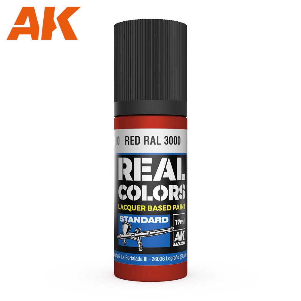 PREORDER AK Interactive - Real Colours -Red Ral 3000 17 ml