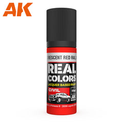 PREORDER AK Interactive - Real Colours -Fluorescent Red Ral 3026 17 ml
