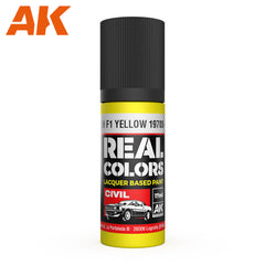 PREORDER AK Interactive - Real Colours -French F1 Yellow 1970S-1980S 17 ml