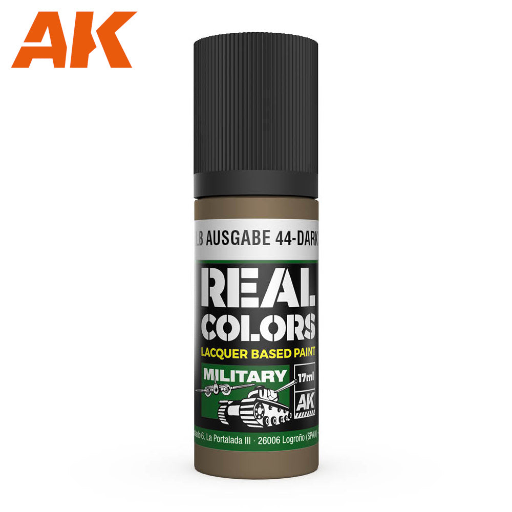 PREORDER AK Interactive - Real Colours -Dunkelgelb Ausgabe 44-Dark Yellow 1944 Ral 7028 17