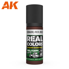 PREORDER AK Interactive - Real Colours -Rot (Rotbraun)-Red Brown Ral 8012 17 ml