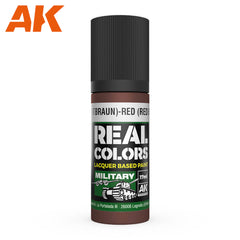 PREORDER AK Interactive - Real Colours -Rot (Rotbraun)-Red Brown Ral 8013 17 ml
