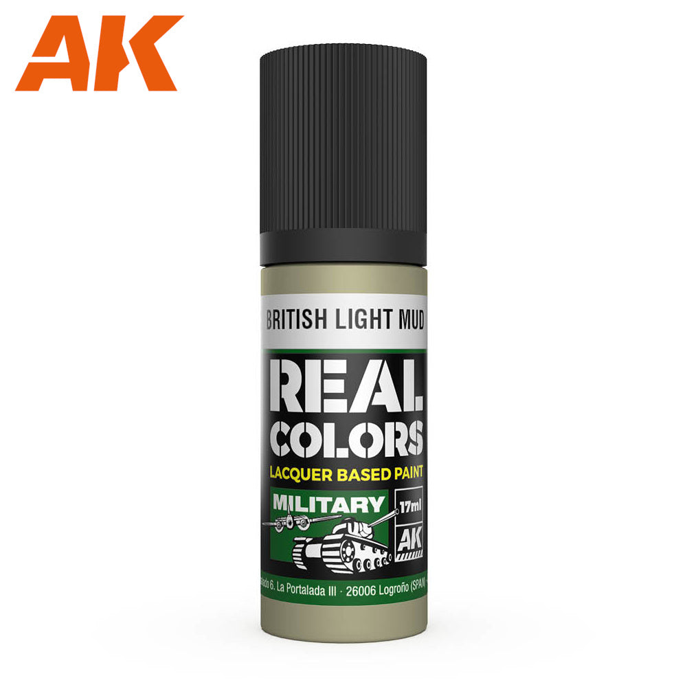 PREORDER AK Interactive - Real Colours -British Light Mud 17 ml