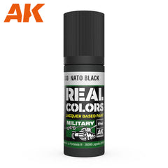 PREORDER AK Interactive - Real Colours -Nato Black 17 ml