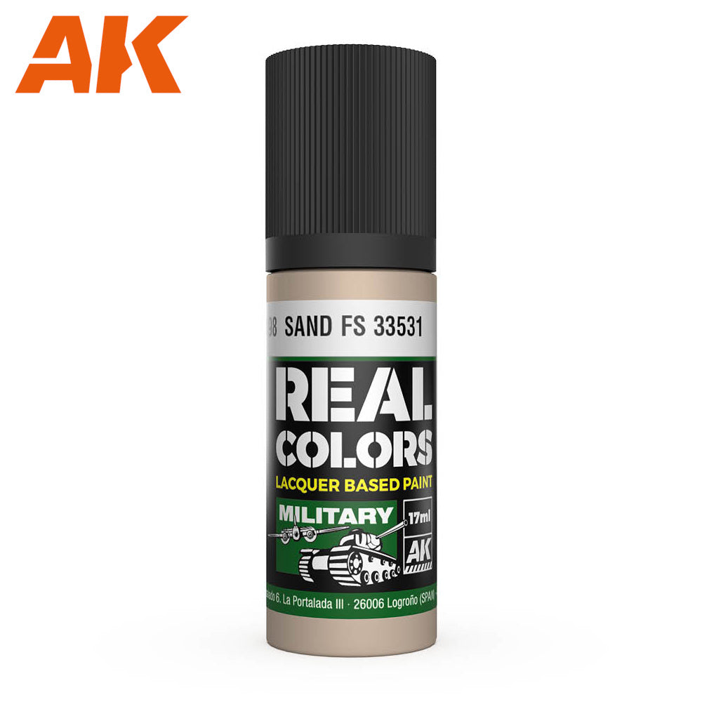 PREORDER AK Interactive - Real Colours -Sand Fs 33531 17 ml