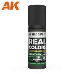 PREORDER AK Interactive - Real Colours -Us Army Helo Drab Fs 34031 17 ml