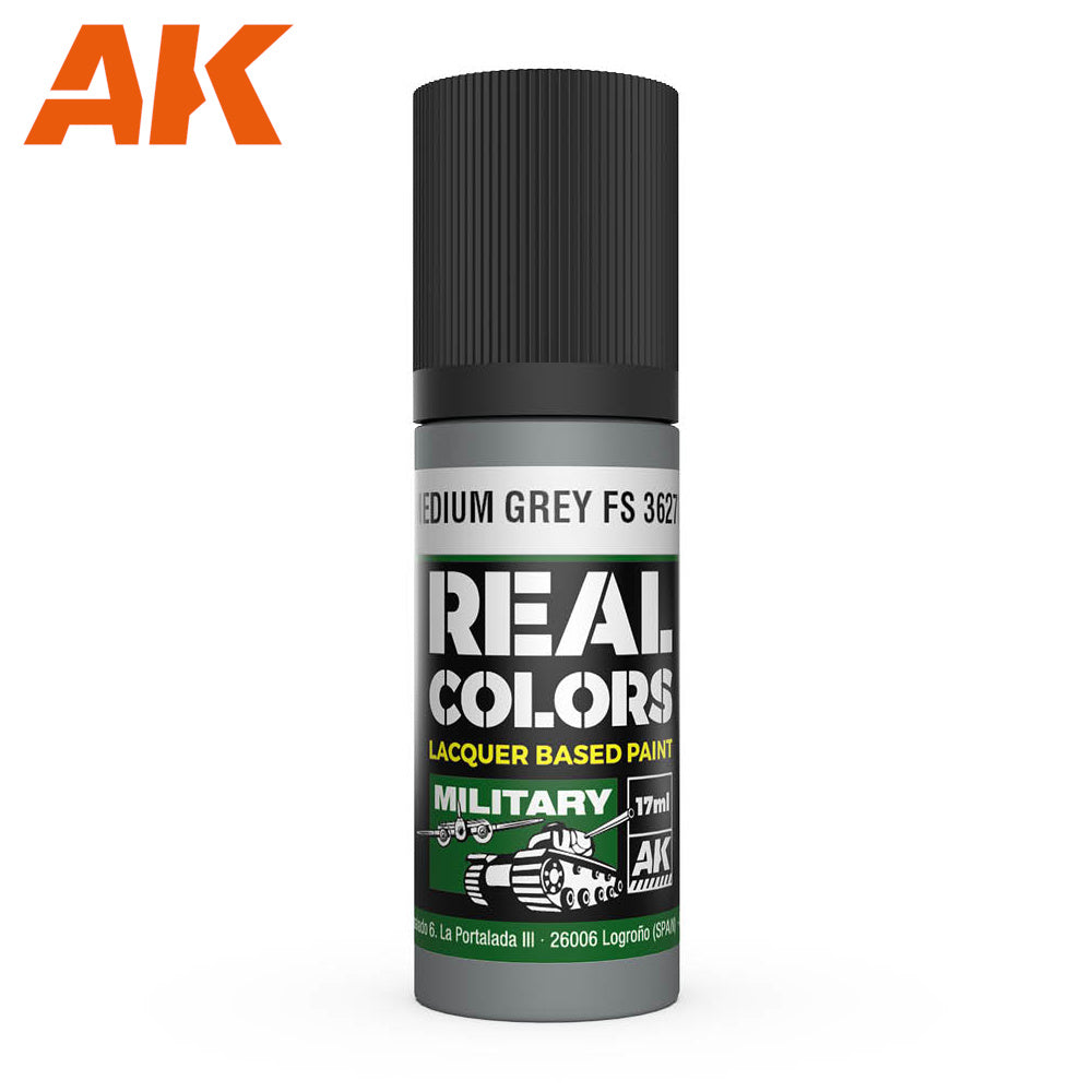 PREORDER AK Interactive - Real Colours -Medium Grey Fs 36270 17 ml
