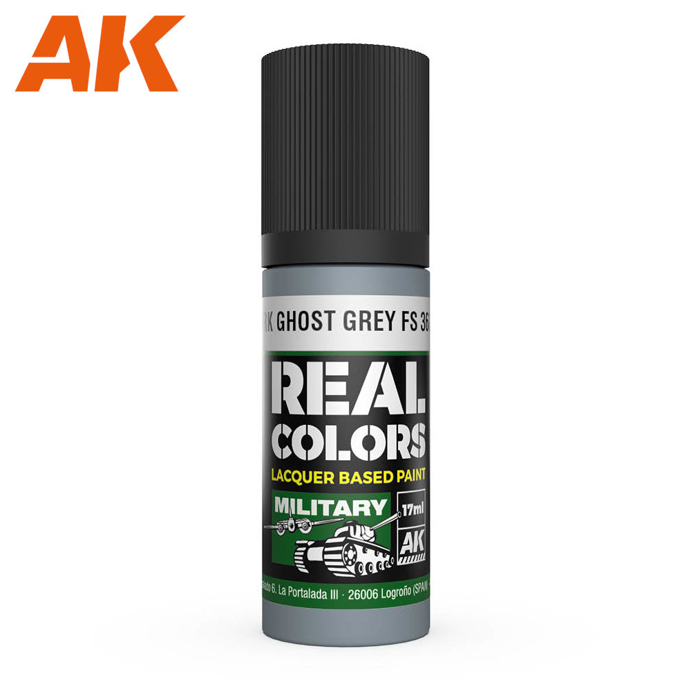 PREORDER AK Interactive - Real Colours -Dark Ghost Grey Fs 36320 17 ml