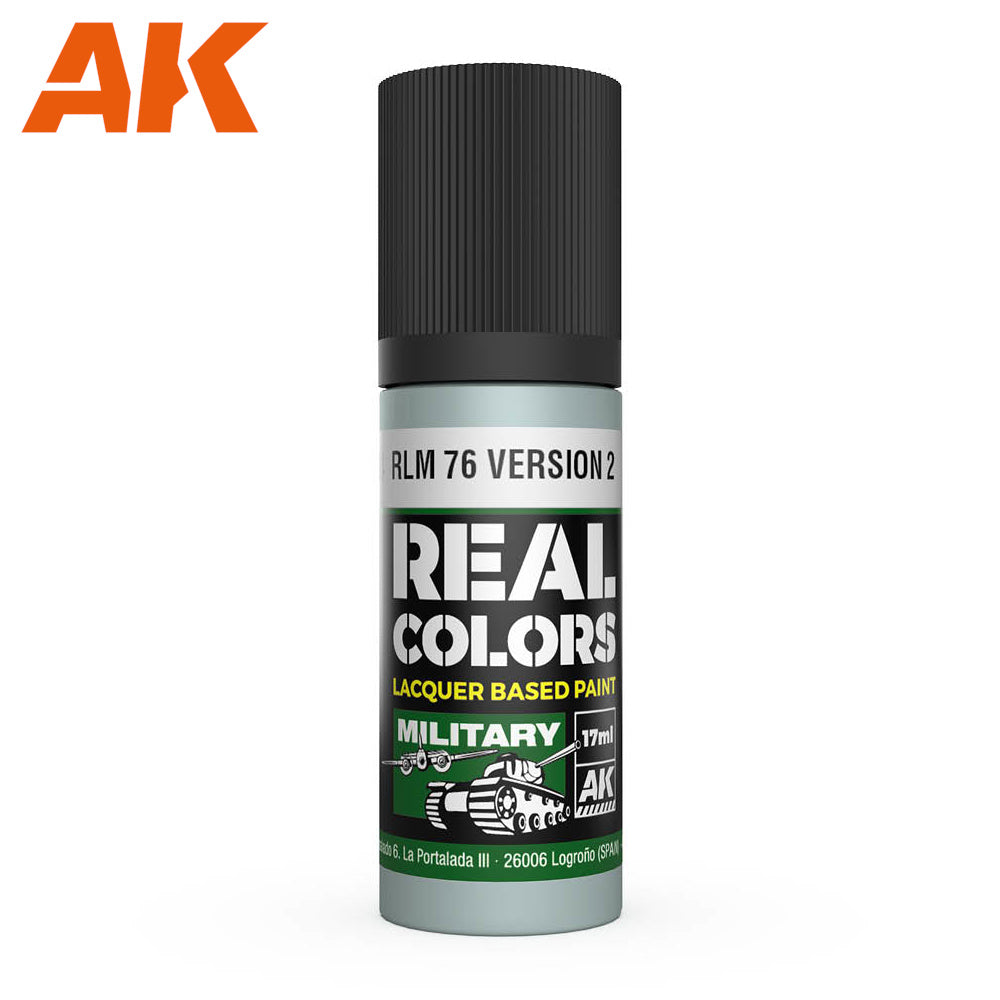 PREORDER AK Interactive - Real Colours -Rlm 76 Version 2 17 ml
