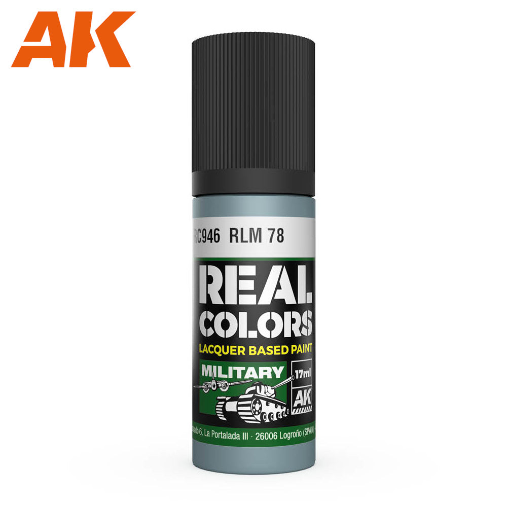 PREORDER AK Interactive - Real Colours -Rlm 78 17 ml