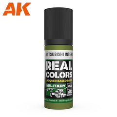 PREORDER AK Interactive - Real Colours -Ijn M3 (M) Mitsubishi Interior Green 17 ml