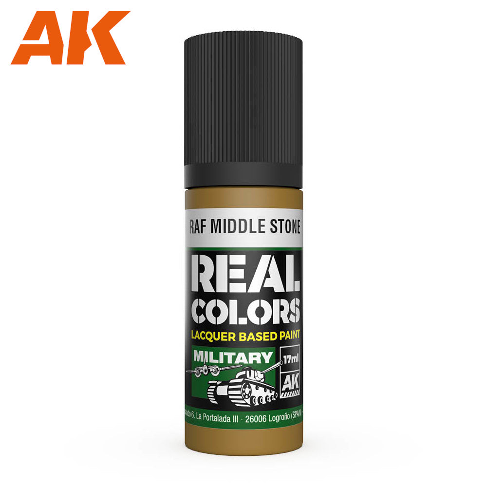 PREORDER AK Interactive - Real Colours -Raf Middle Stone 17 ml
