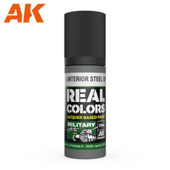 PREORDER AK Interactive - Real Colours -A-14 Interior Steel Grey 17 ml